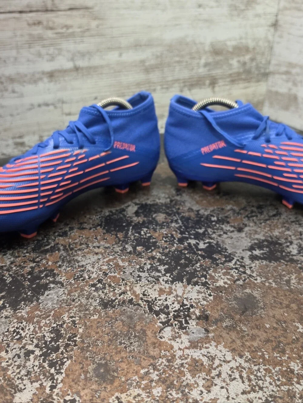 Mens Adidas Predator Edge.2 FG Soccer Cleats Shoes Sz 7.5 Used GW2270